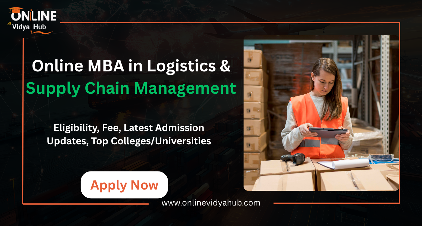 Online MBA in Logistics & Supply Chain Management