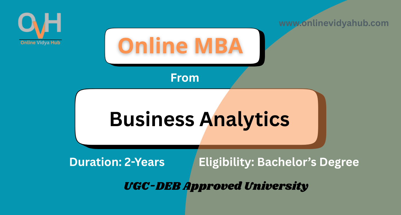 Online MBA in Business Analytics