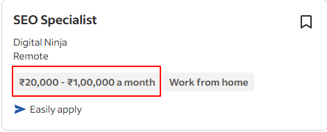 SEO Specialist job openings