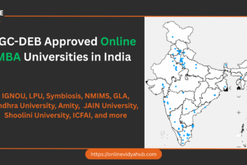 UGC-DEB Approved Online MBA Universities in India