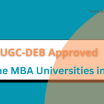 UGC-DEB Approved Online MBA Universities in India