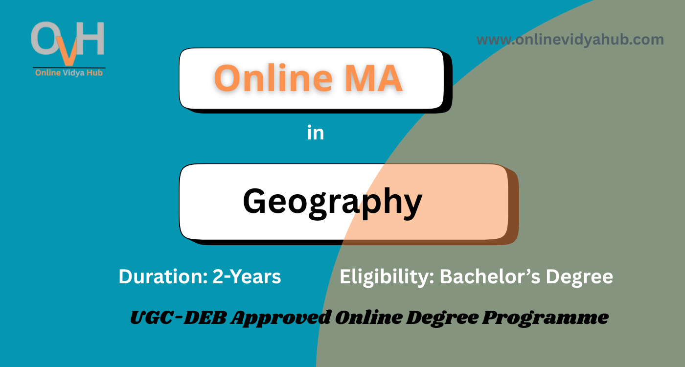 Online MA in Geography