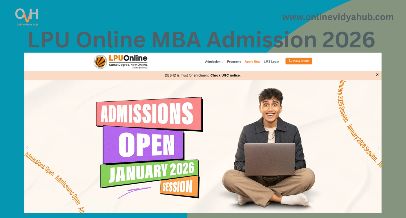 LPU Online MBA Admission Status