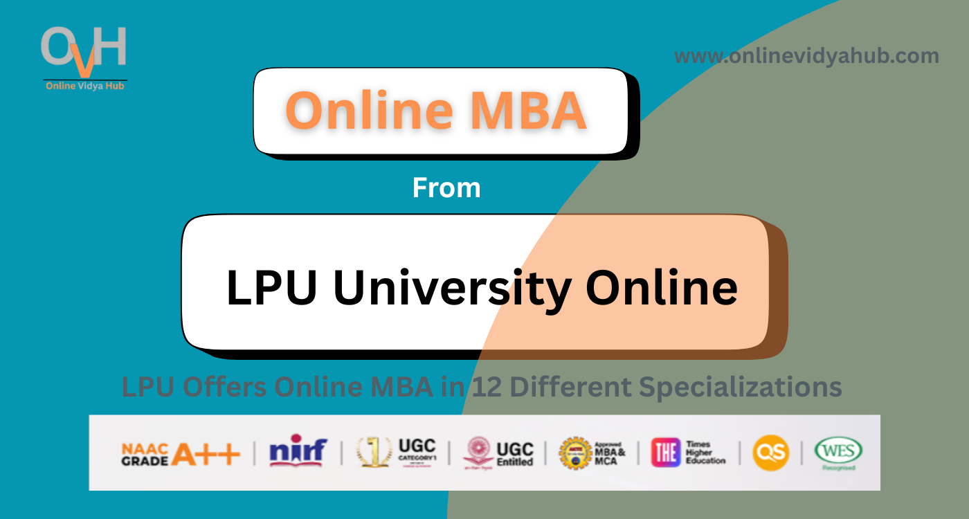 LPU Online MBA Admission 2026