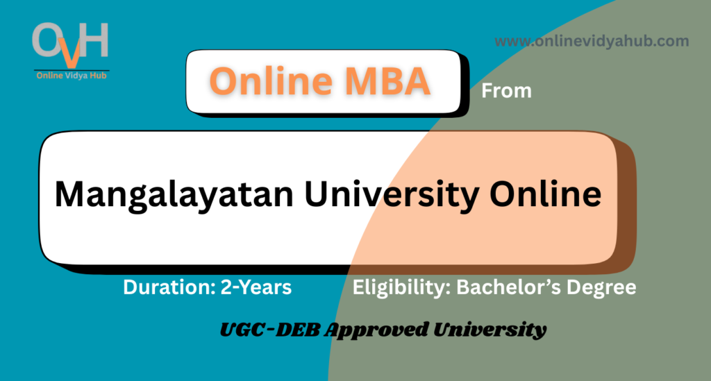 Mangalayatan University Online MBA | Admission 2026, Fees, Specialization, Eligibility, Last Date