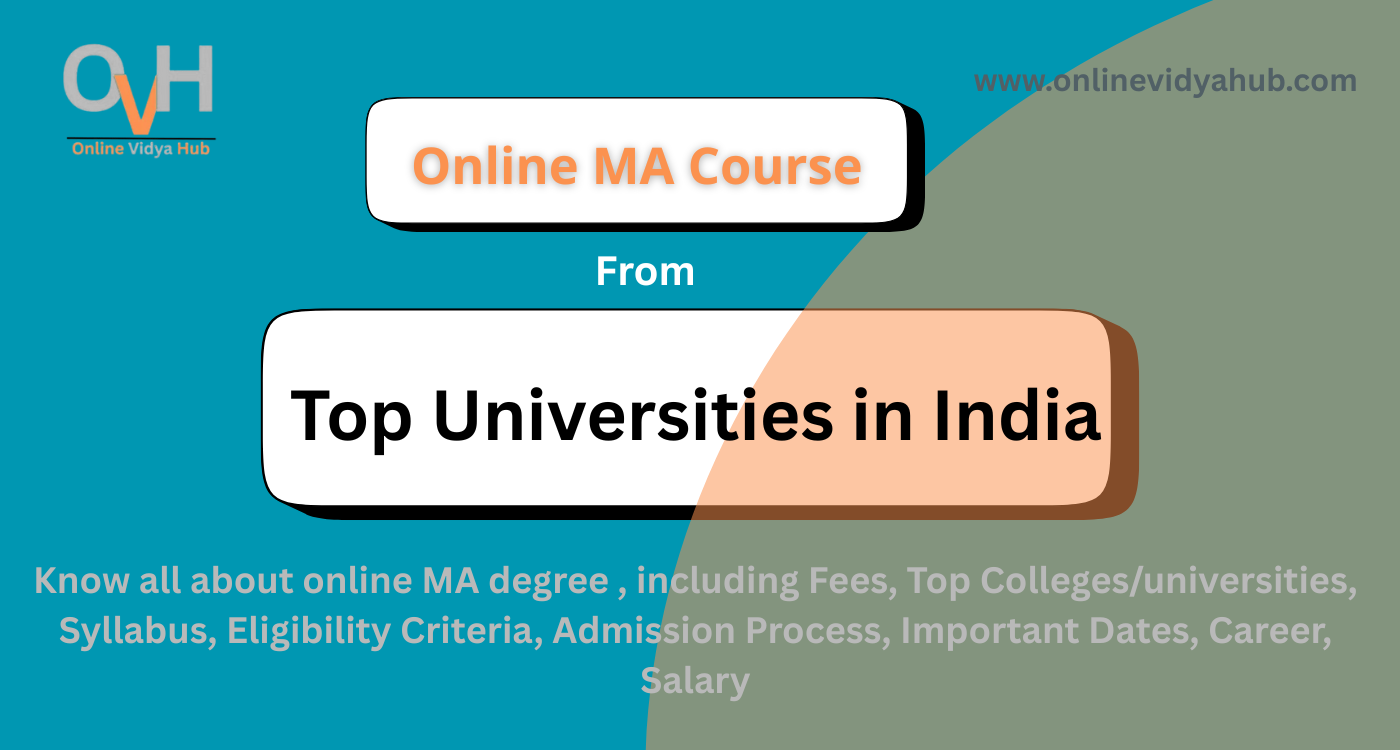 Online MA Course Admission