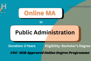 Online MA in Publich Administration