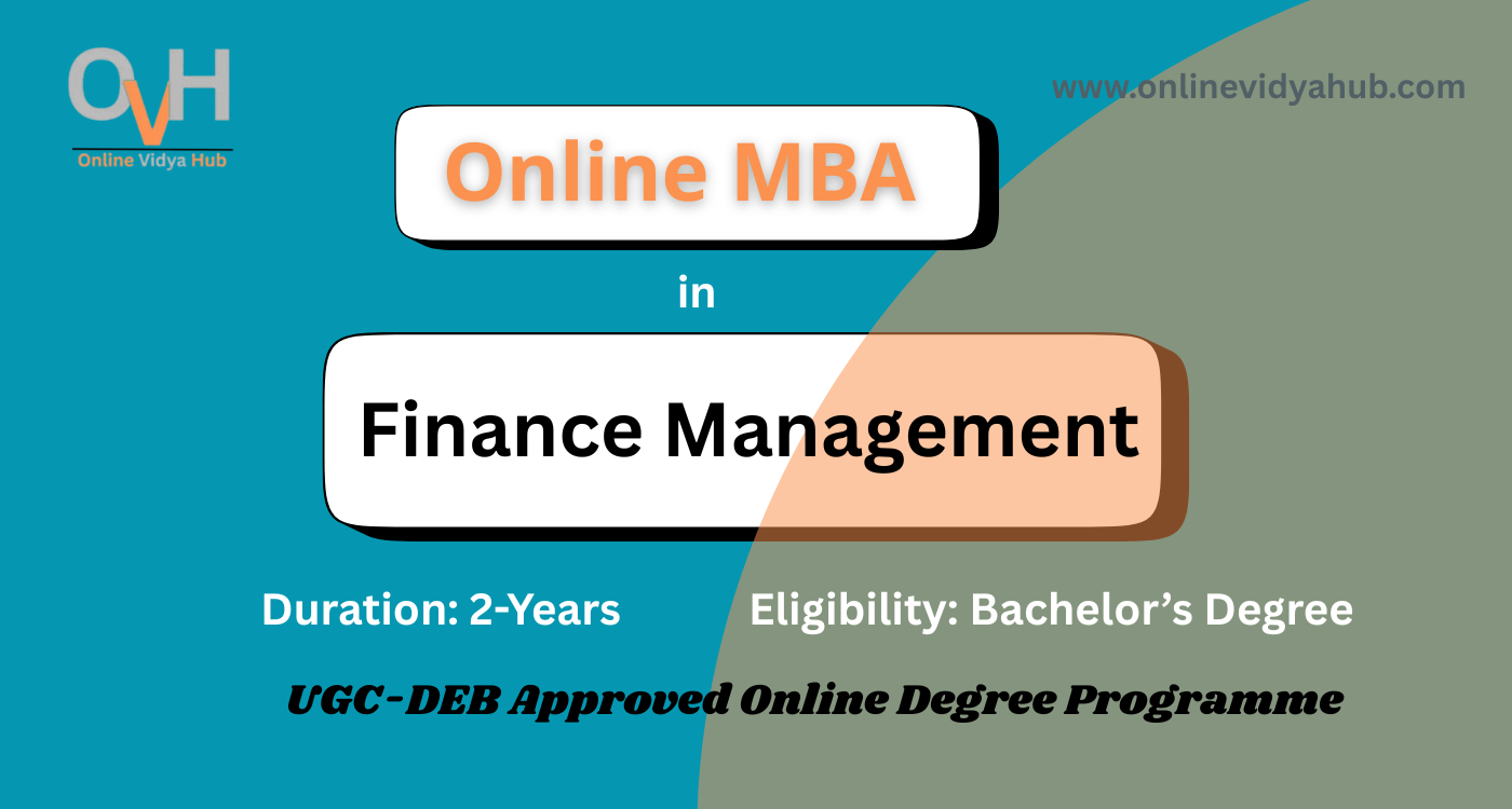 Online MBA in Finance Management