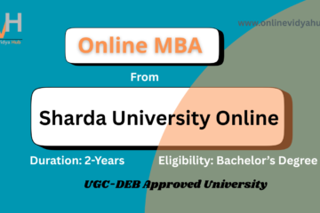 Sharda University Online MBA Admission