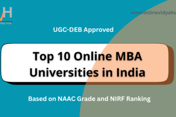 Top 10 Online MBA Universities in India